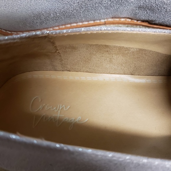 Beautiful Silver slide on espadrille - Picture 12 of 14